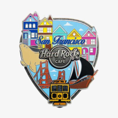 3D Scenic Collage Pick Pin